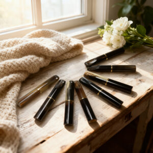 一代花牛角濾嘴-長版兩節金圈