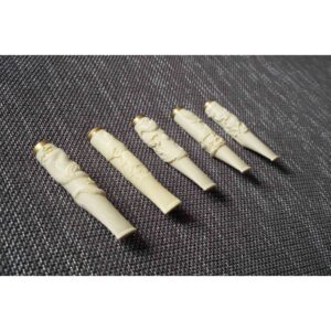 絕版品象牙精雕 做工超細緻 象牙白 煙嘴 濾嘴